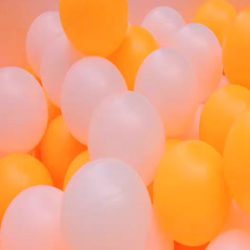 Non-word lottery table tennis lottery props ball activity Game Entertainment table tennis yellow white spray ball machine ball