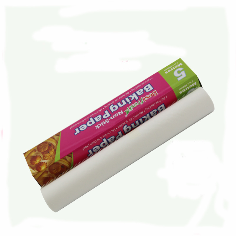 Preferential [Meijiekang] New Double-sided Silicone Oil Paper Food Grade Cake West Point Oil Absorbing Paper Oven Paper 5 m