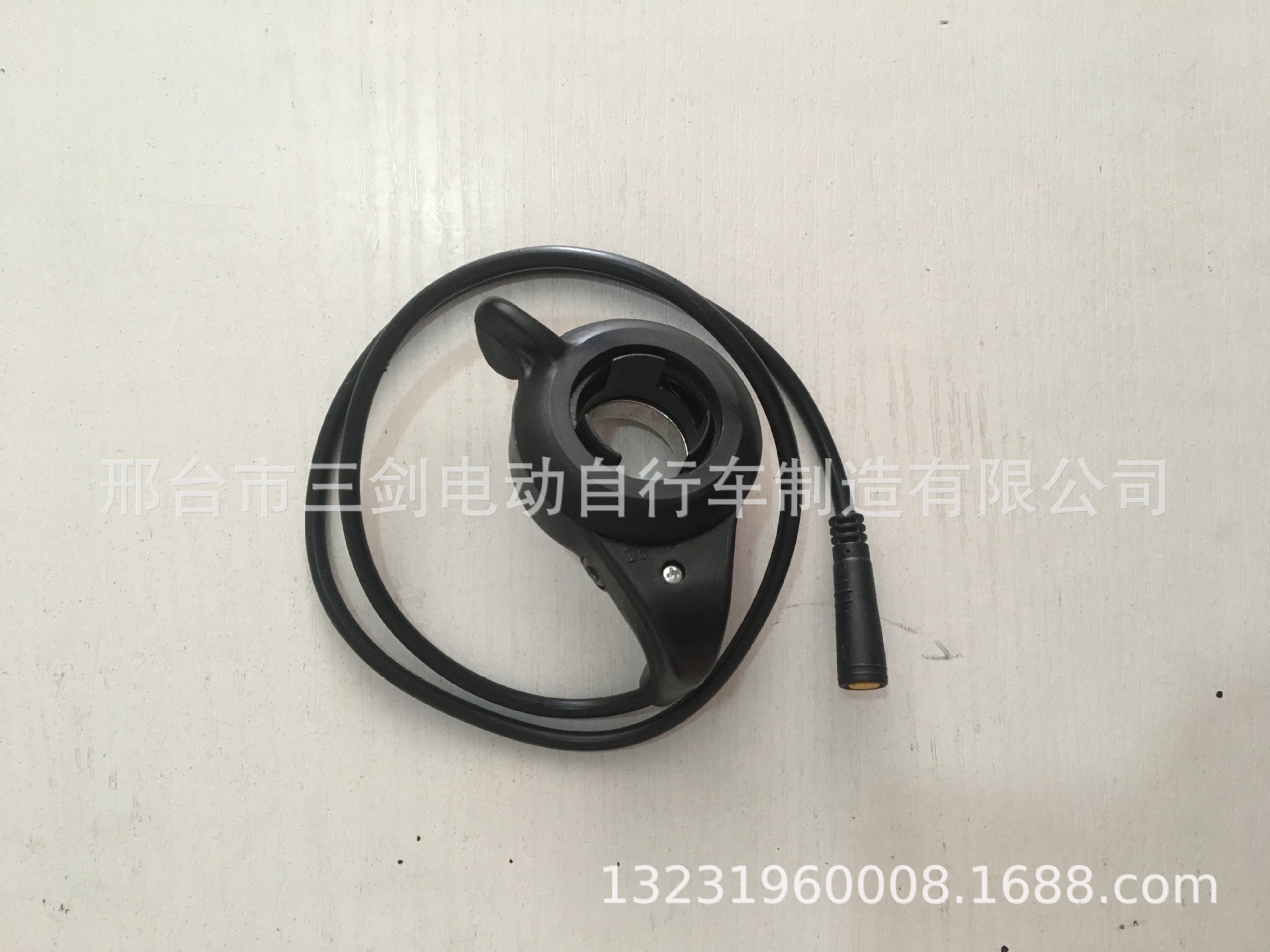 Lithium electric bicycle speed control thumb turn five-star finger dial