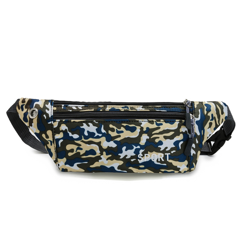 Factory Hot Sale Sports waist bag single shoulder crossbody fitness business wallet waterproof outdoor sports bag close-fitting waist bag