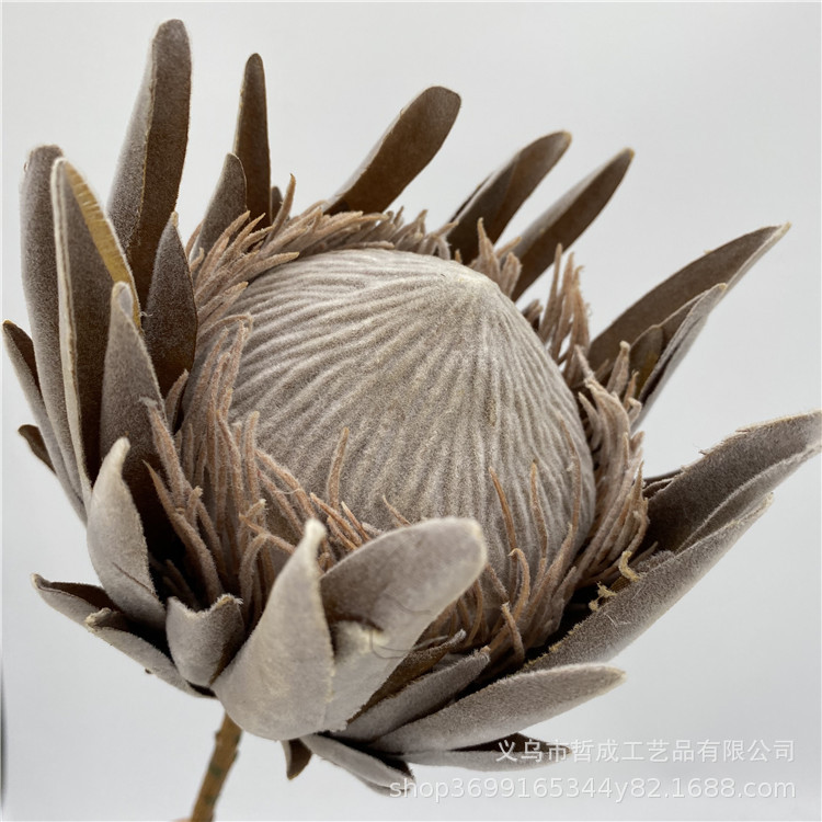 Artificial Flower dried tropical plant Emperor flower artificial flower living room floor flower decoration dining table model room flower arrangement