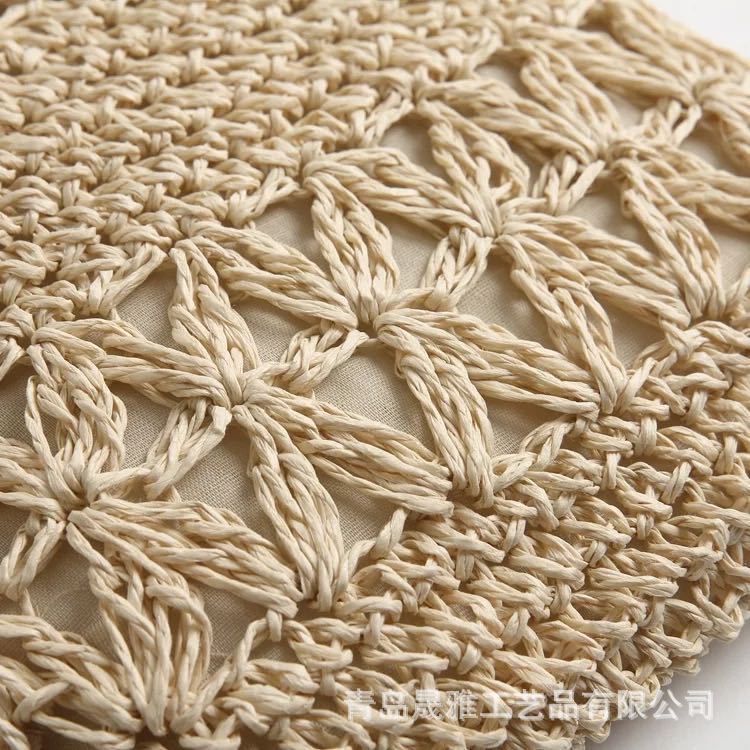 Bohemian Style Fashion Beach Bag New Style Straw Woven Bag European and American Popular Woven Bag