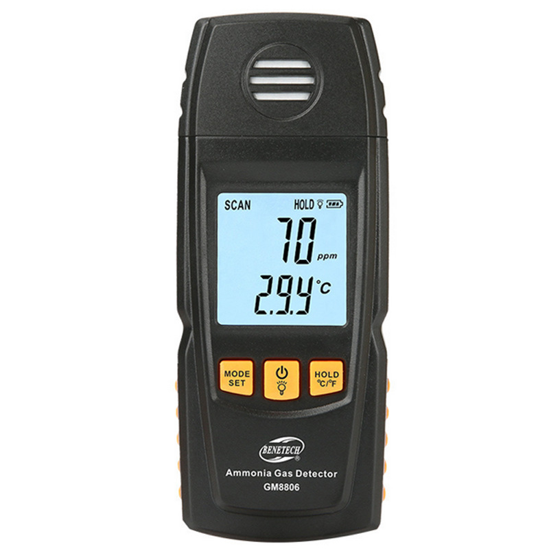 Biaozhi Gm8806 Ammonia Detector Detects the Concentration of Nh3 in the Air Digital Display Ammonia Detector