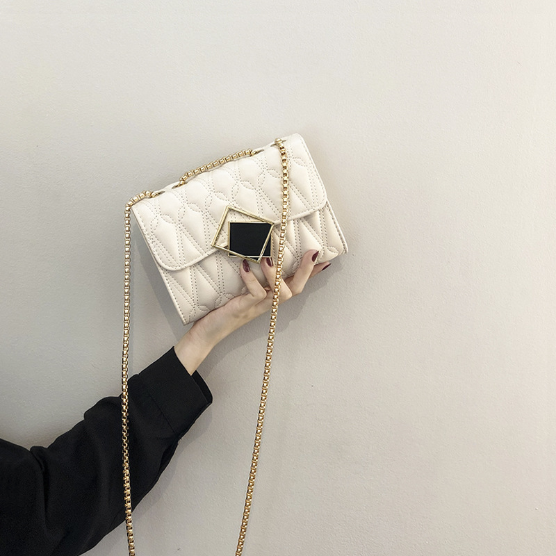 Интернет Популярная Маленькая Сумка Женская 2020 Весна и Лето Новая Женская Сумка Высококачественная Западная Модная Универсальная Цепочная Сумка через плечо
