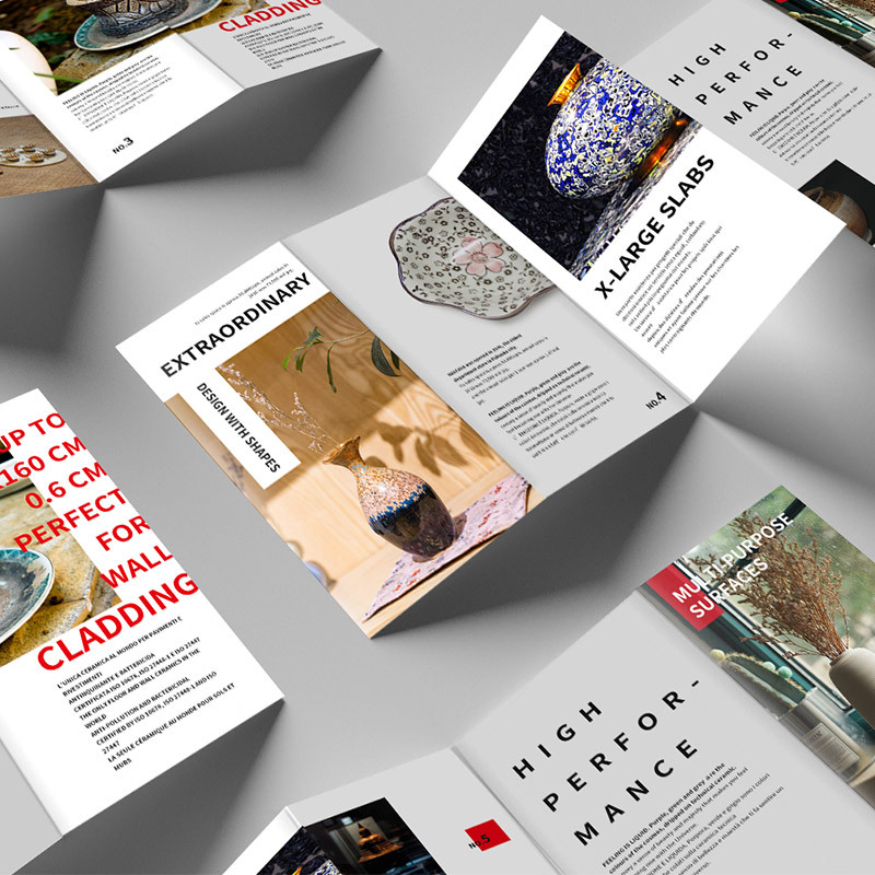 Instruction Manual Folding Printing Custom Foldableing Black and White Printing Japanese Custom Special-Shaped Saddle Stitch Brochure Contract