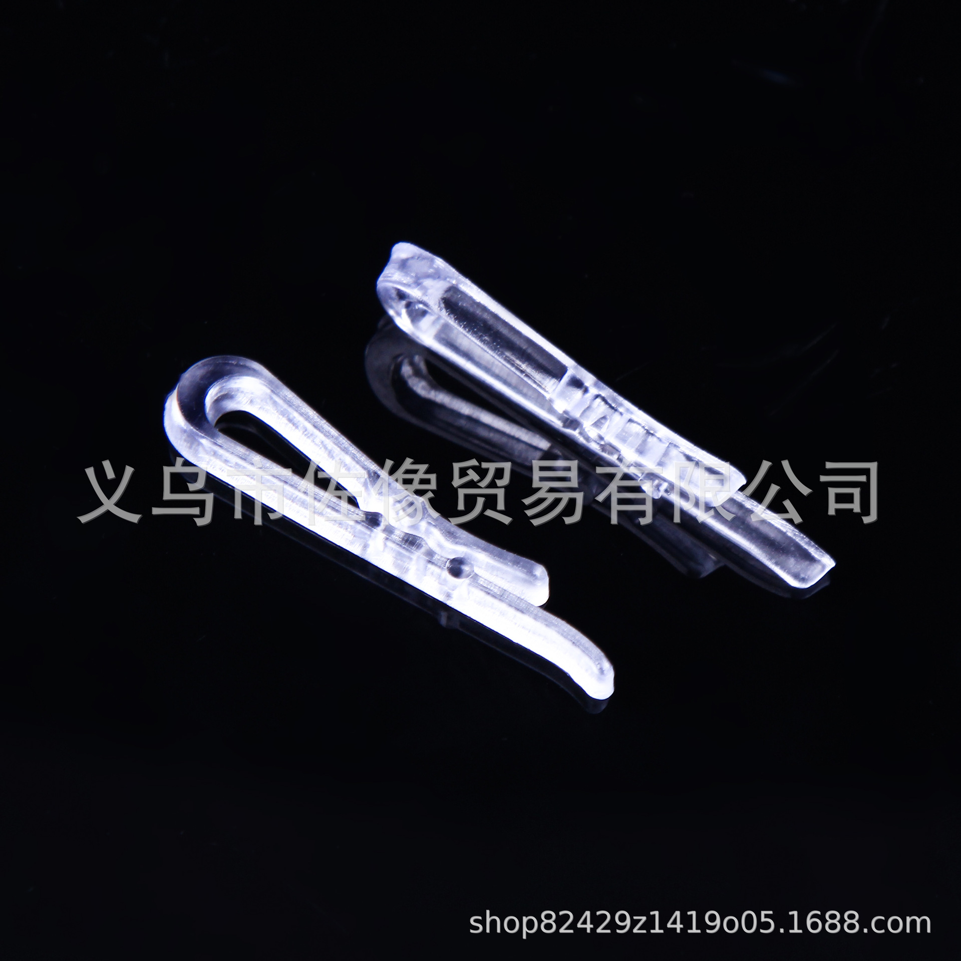 Plastic Clip Plastic Clip White Shirt Clip Shirt Clip Transparent Clip Toothless Toothless Bulk in Stock