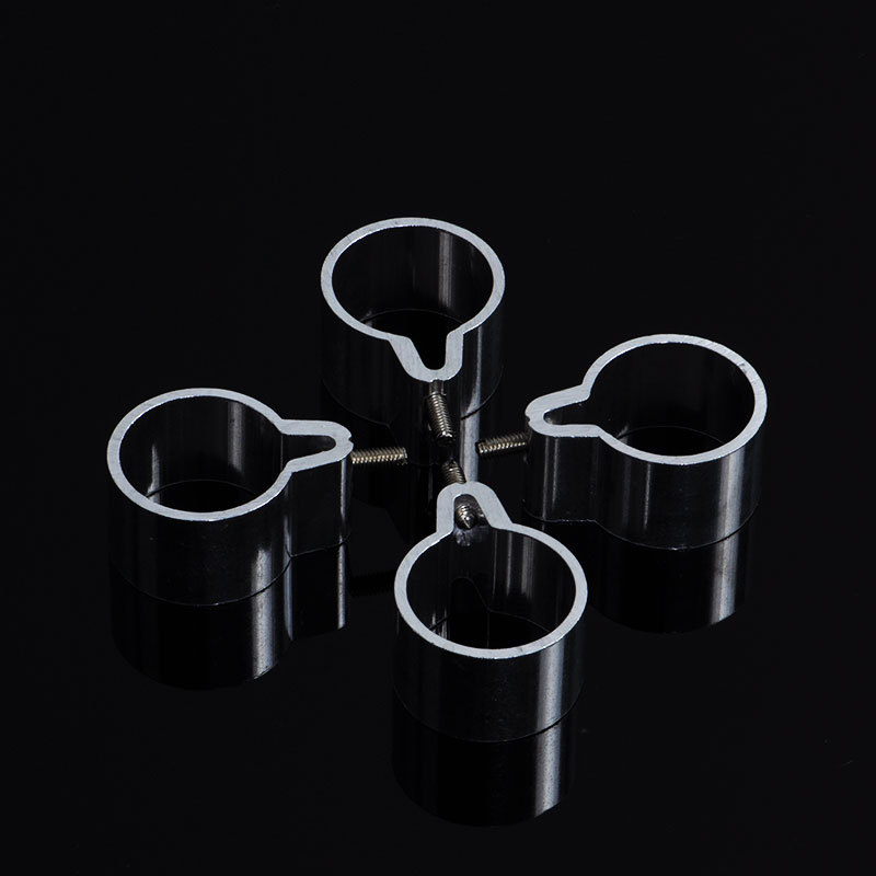 Lifting hand drying rack accessories hanging ball stainless steel pipe ring plug clothes rod hanging ring 25 29 32MM