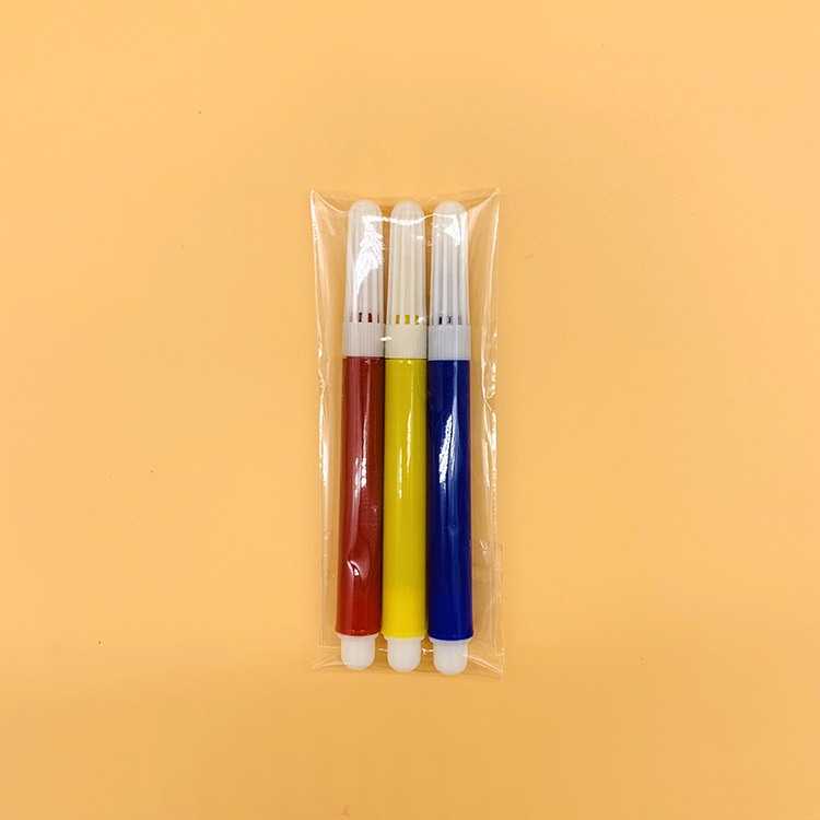 Children's mini washable watercolor pen bag manufacturers wholesale 101,3,4 Pack, 5 Pack, 6 Pack