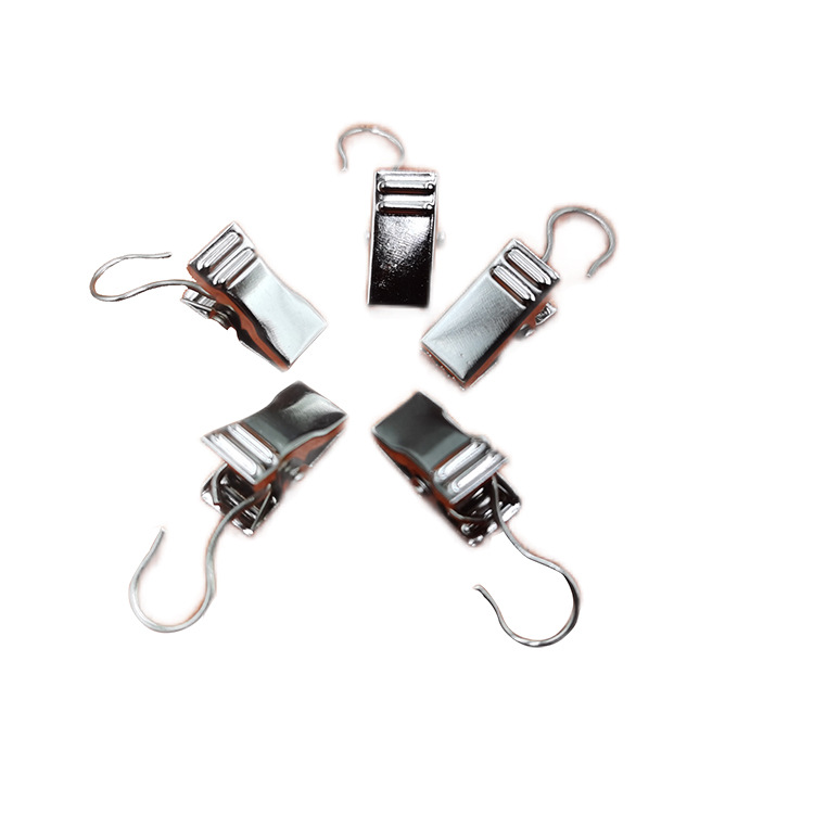 Tapestry Home Hook Stainless Steel Door Curtain Hanging Clip Photo Decorative Jewelry Barbed Wire Hanging Grab Accessory Bag