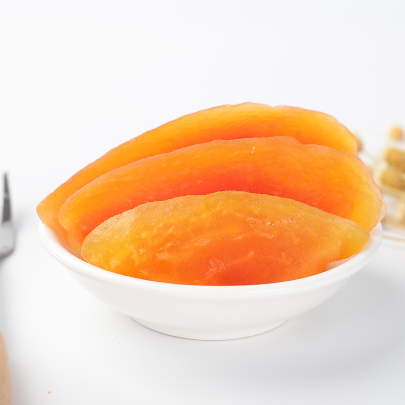 Runhe dried papaya 5kg/pack sweet and sour dried fruit preserved preserved fruit snacks factory bulk wholesale