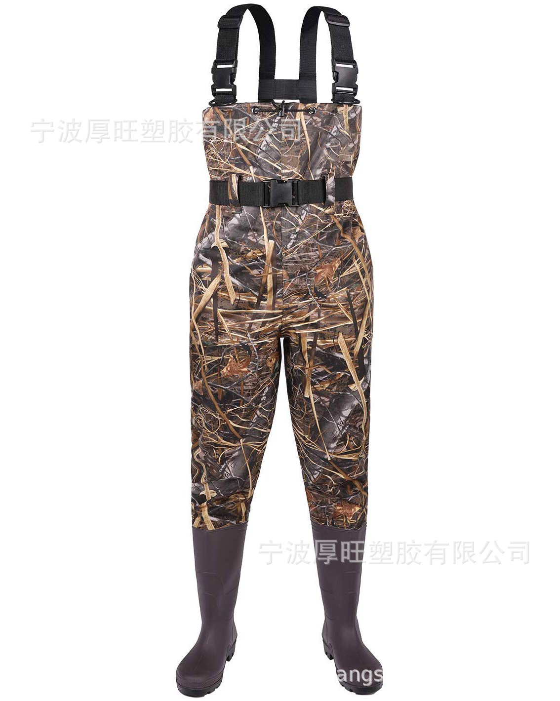 Thickened Half-Length One-Piece Nylon Waders, Fishing Suits, Wading Pants, Fishing Suits, Waterproof Pants, Fishing Pants, Water Fork Pants