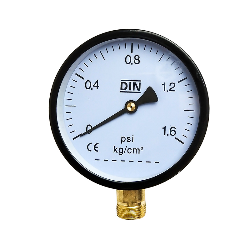 Wholesale y100 decorative pressure gauge wrought iron pressure gauge clothing display rack retro lighting pressure gauge