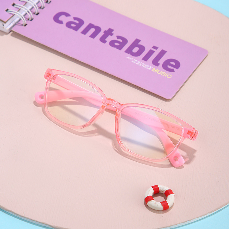 Children's fashion Anti-blue light glasses children TR90 goggles mobile phone computer anti-blue light frame YKF8140