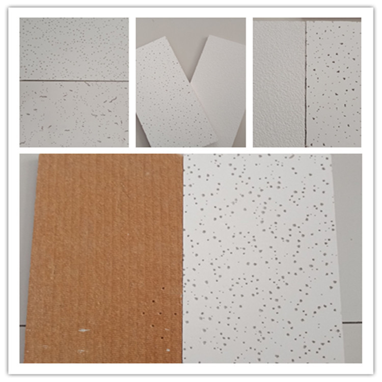 Supply Mineral Wool Board 600*600 600*1 200 300*1 200 300*600 thickness 12mm 14mm15mm