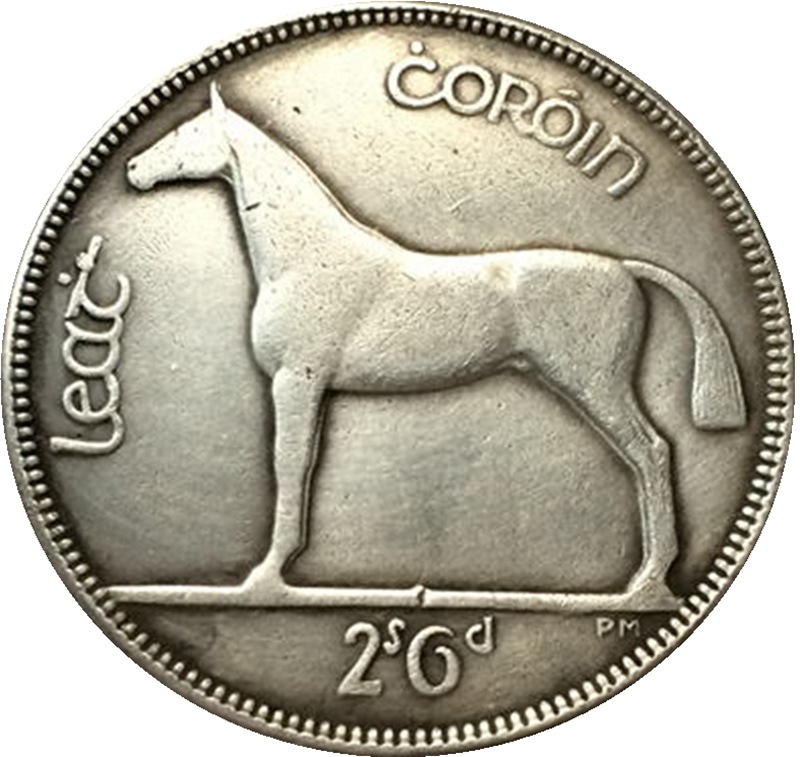 1937 Ireland Coins Copper Plated Silver Antique Coins Coins Factory Wholesale Crafts Collection Can Be Blown