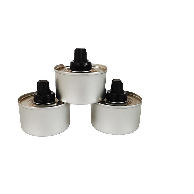 4 hours hot pot fuel tank 83*45mm single alcohol tank Universal size round two piece tank