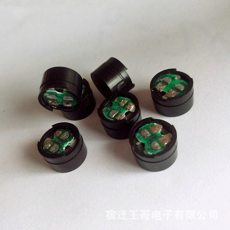 Manufacturers wholesale passive buzzer 1.5v.3v. 5v Universal 12*85 solder joint flat head alarm clock toy small appliances