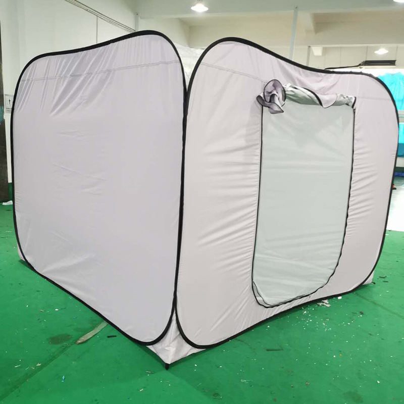 Export to Japan, Philippines, South Korea emergency relief indoor module steel wire quick-open tent factory direct sales