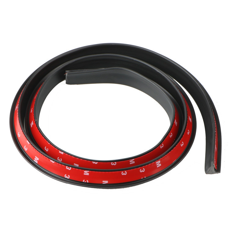 Automobile universal triangle rubber wheel eyebrow/pure black wheel eyebrow decoration strip/wheel mud guard rubber strip anti-scratch strip 3 corners