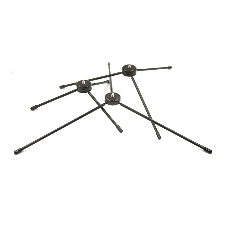 Mini Desktop Metal Tripod Selfie Beauty Light Iron Small Iron Tripod Live Photography 1/4 Screw Factory