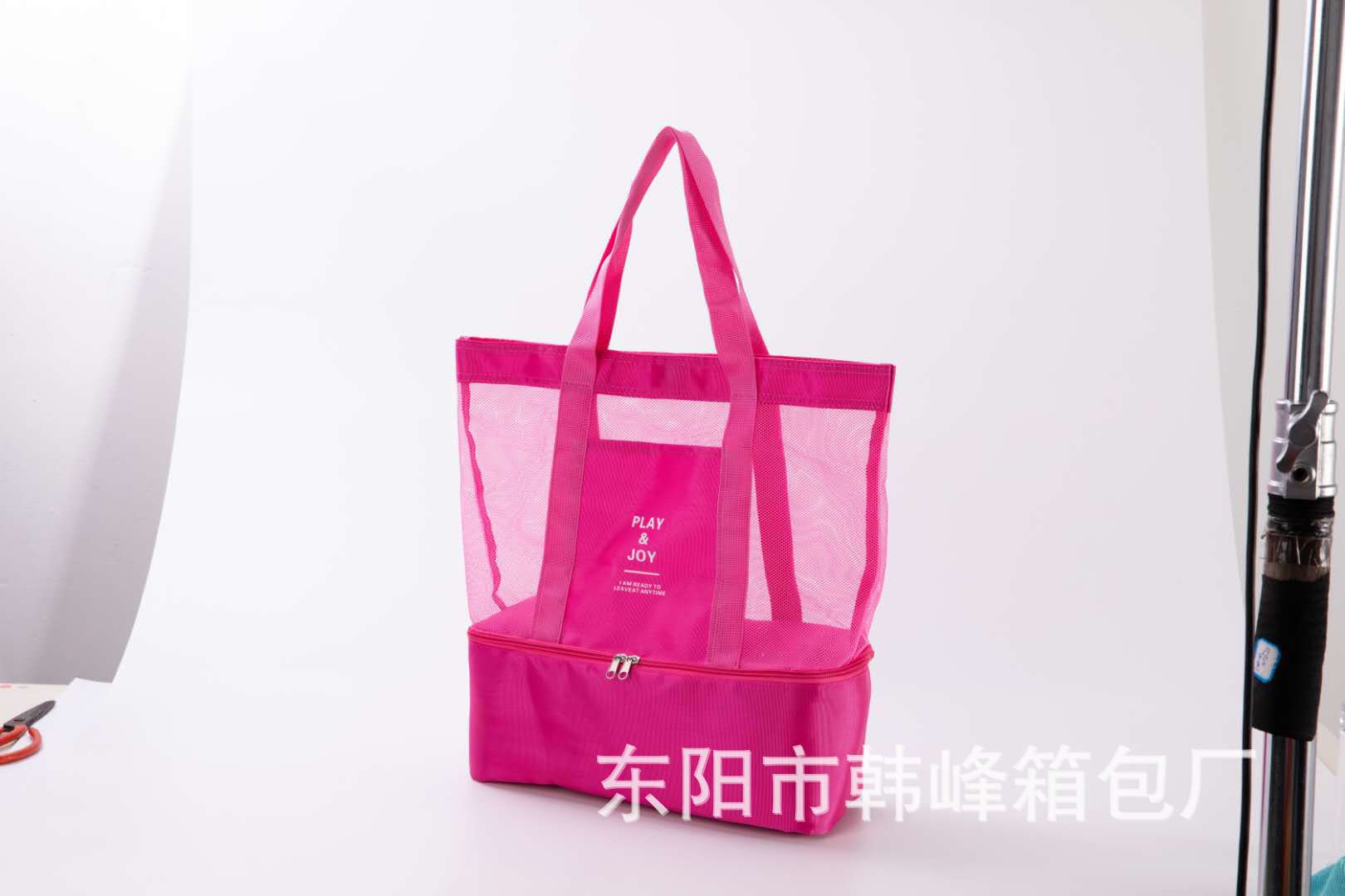 Портативная водонепроницаемая сумка для плавания, разделяющая сухие и мокрые вещи, сумка для пляжа, двойной изоляционный пикниковый ланч-бокс