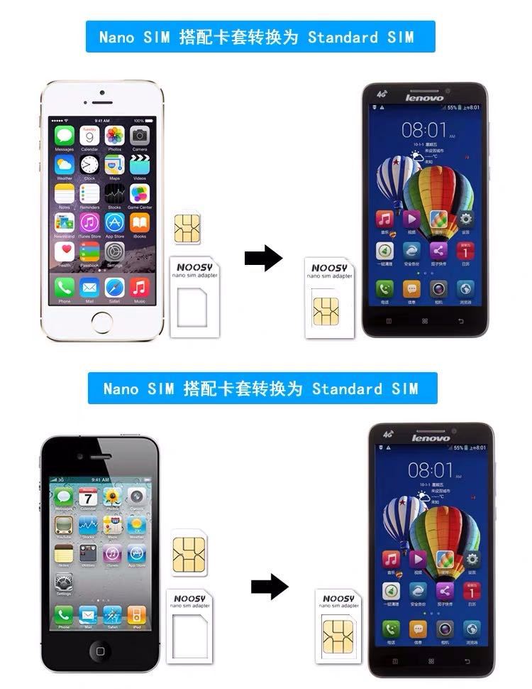 sim card holder for Apple 8p card holder restore card slot Android mobile phone card holder small card to big card send card taking pin