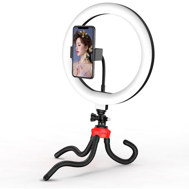 Factory direct batch shooting beauty LED fill light lightweight multifunctional mobile phone tripod stand live light