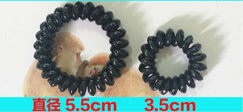 Candy Color Telephone Cord Hair Band, High Elasticity Hair Band, Small Telephone Cord Hair Rope Hair Accessories Wholesale