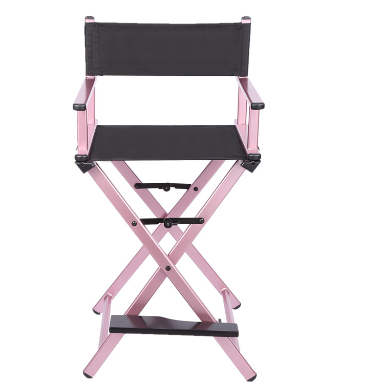 [Factory Direct Sales] Professional Aluminum Alloy Folding Chair Director Chair Makeup Chair Casual Chair Makeup Artist Matching