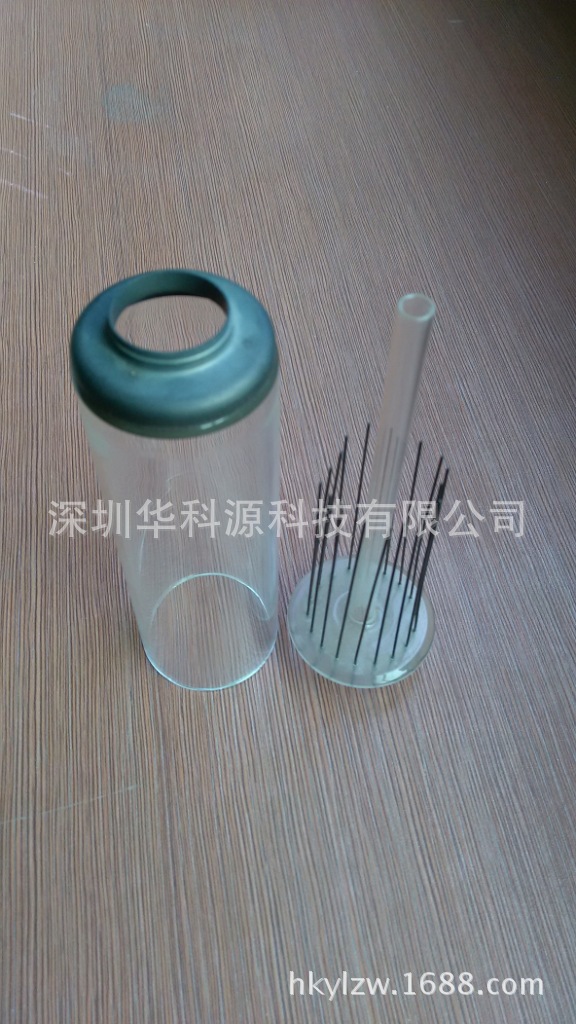 Стеклянная колонка, стекло, обожженное стекло-металлическая герметизация, производитель, индивидуальная настройка