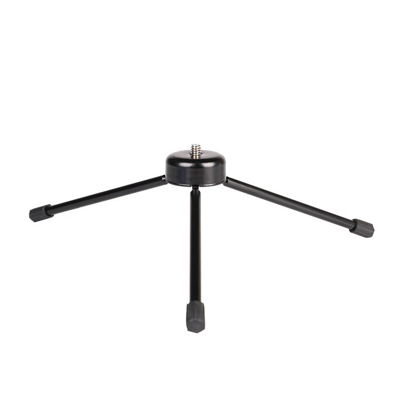 Mini Desktop Metal Tripod Selfie Beauty Light Iron Small Iron Tripod Live Photography 1/4 Screw Factory