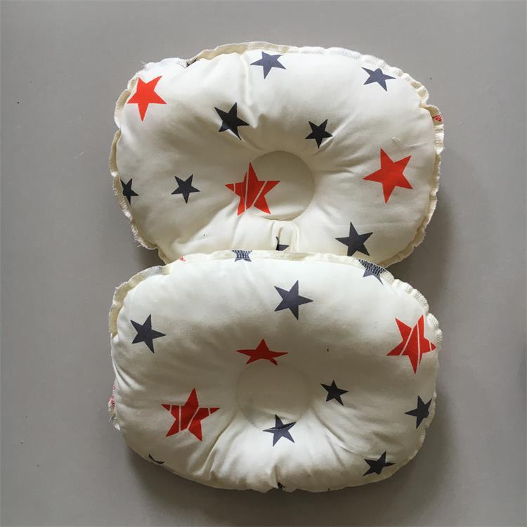 Baby newborn pillow anti-deflection head flat head baby styling pillow