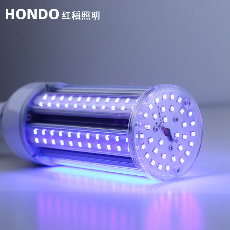 Factory direct led sterilization corn Lamp UV ultraviolet disinfection lamp 40W household intelligent mite control antivirus lamp