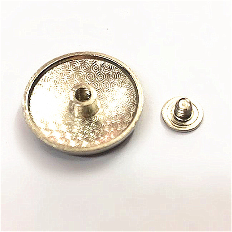 20mm Sunflower Cloth Buckle Large Flower Chrysanthemum Decorative Buckle Leather Bag Dollar Buckle Coin Buckle Keychain Direct Selling