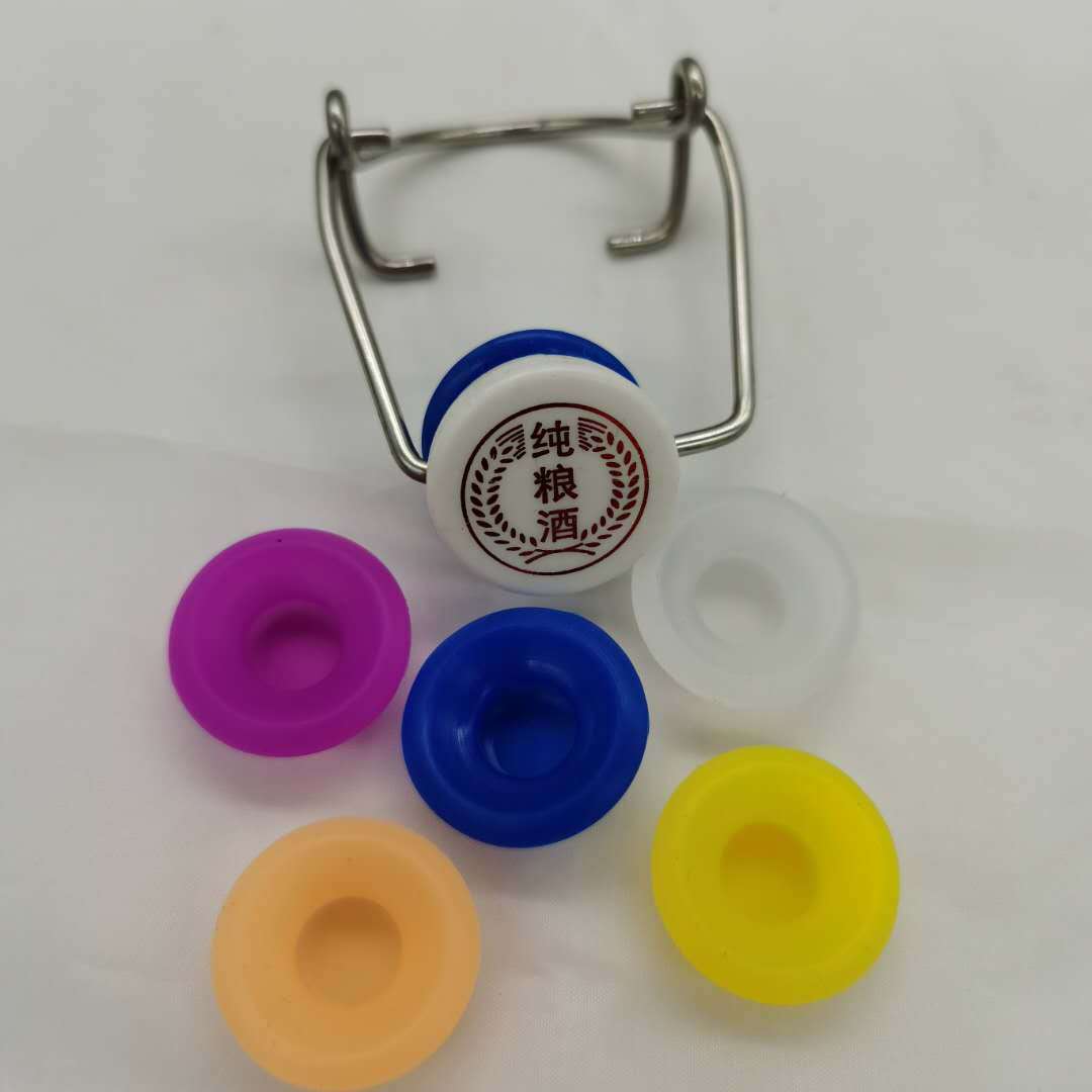 Bottle cap manufacturers supply Spring bottle cap stainless steel spring bottle cap swing buckle bottle cap can be ordered by customers