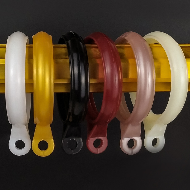 Кольцо для шторы, круглое, висячее, римское, тихое, 4 см, оптовая продажа