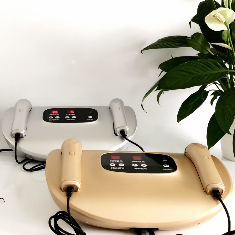 High frequency vibration heating new electronic eye facial warming lifting White ion beauty universal electronic massager