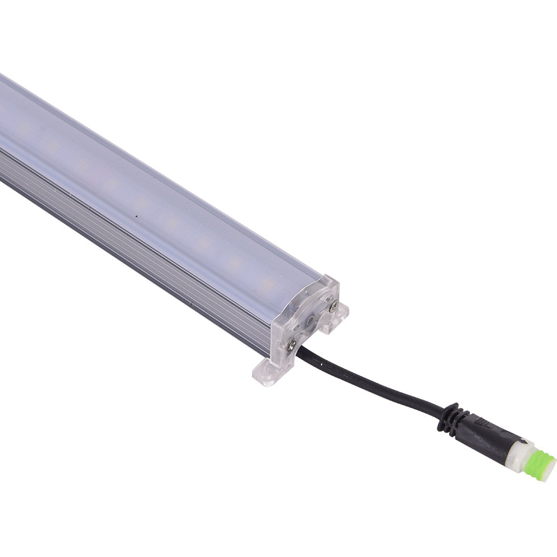 led guardrail tube light bar building body Lighting led aluminum alloy line lamp aluminum grain hidden line seamless docking monochrome horse racing