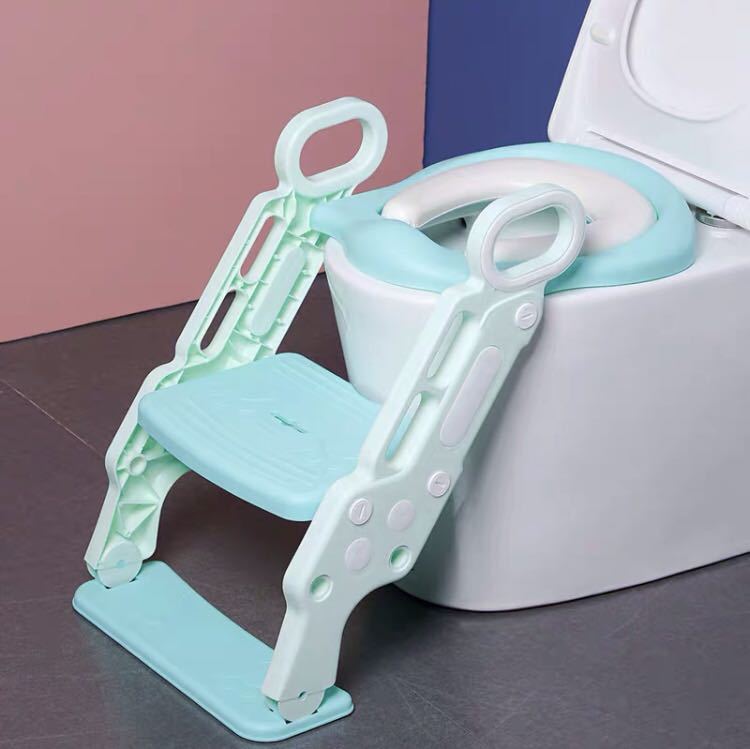 Factory Direct auxiliary toilet ladder children toilet ring supplies infant baby ladder folding toilet