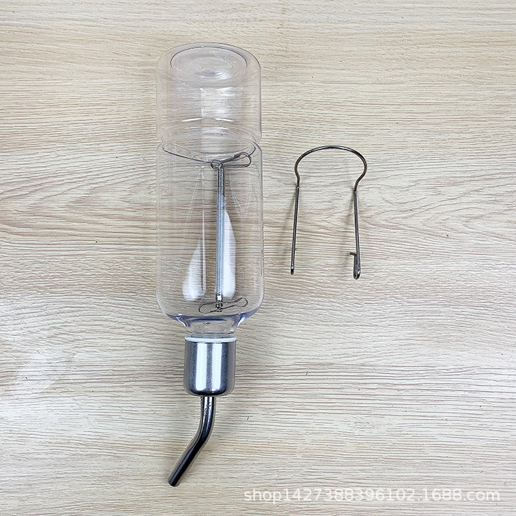 Pet Stainless Steel Ball Hanging Drinker Hamster Totoro Dog Automatic Drinker Rabbit Kettle Pet Supplies