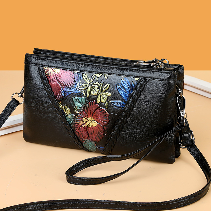 2020 New Women's Sheepskin Bag Korean Style Simple Fashion Large Capacity Lightweight Simple Shoulder Bag Crossbody Backpack