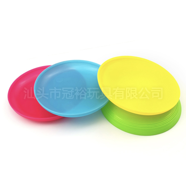 Factory direct color children play house small plate outdoor sports small Frisbee party gifts small toys
