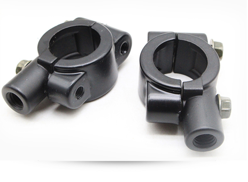 Electric car motorcycle rearview mirror base plus modified mirror seat mirror mounting hole 8mm10mm fixed base