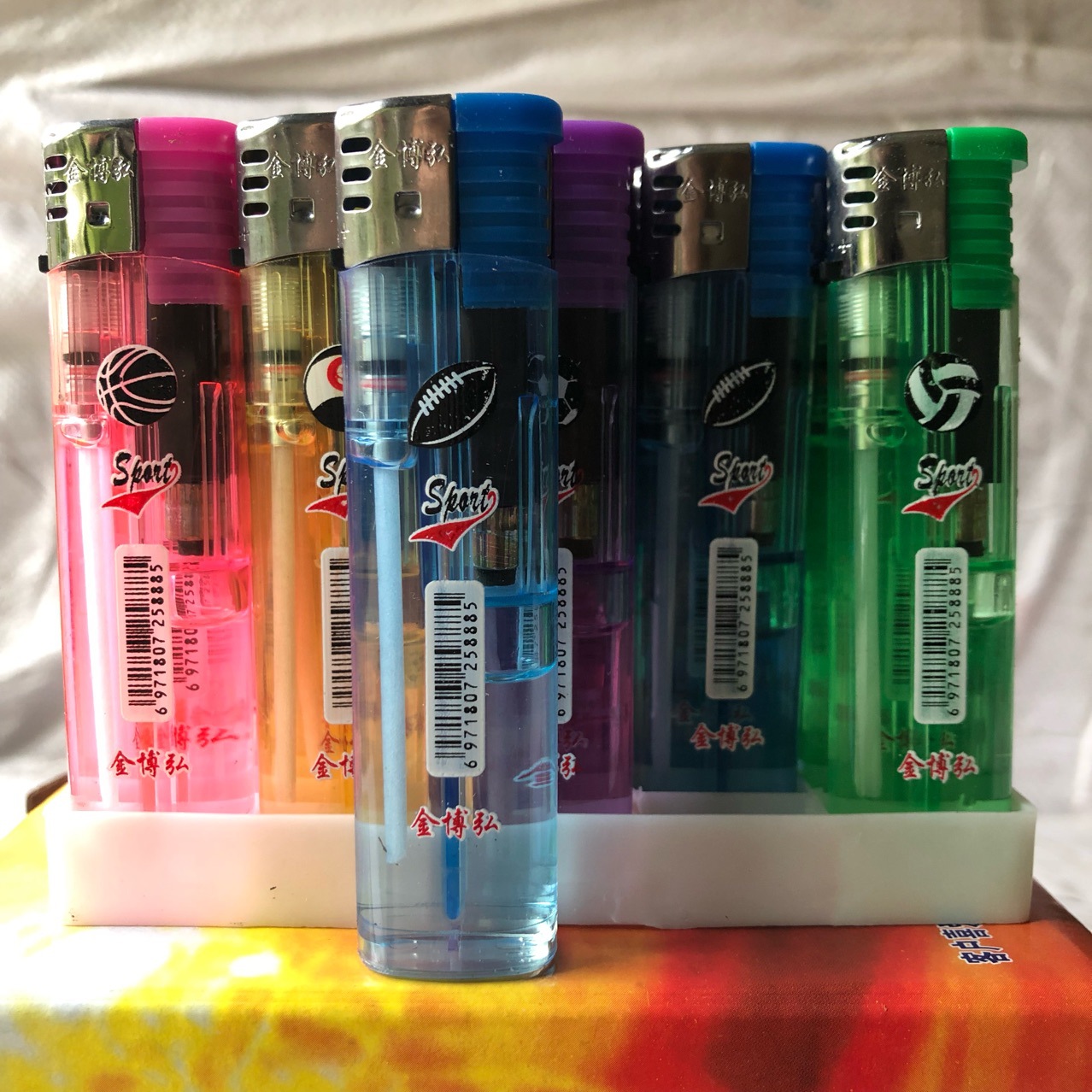 Today's Lighter Factory Direct Jinbo Hong 209 Disposable Lighter Sincerely Recruit Guangxi Agents Distributor