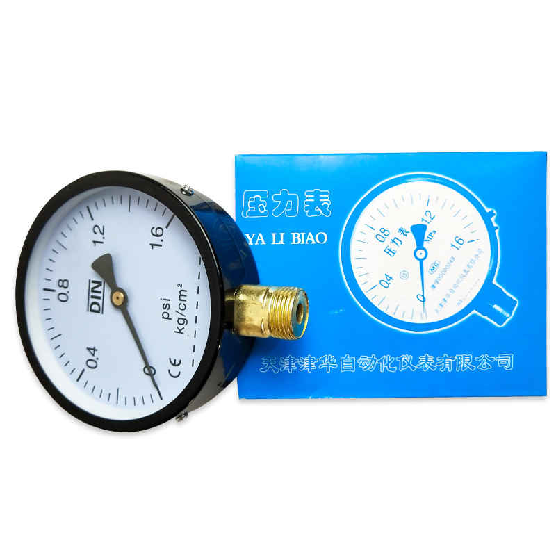 Wholesale y100 decorative pressure gauge wrought iron pressure gauge clothing display rack retro lighting pressure gauge