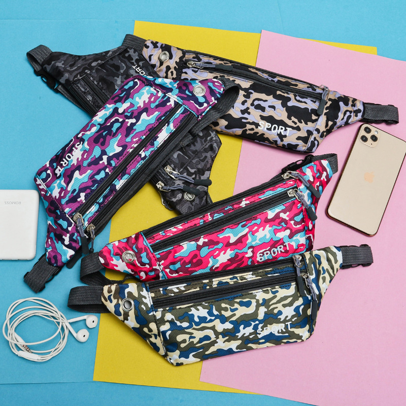 Фабричная спортивная поясная сумка, одно плечо, кроссбоди, для фитнеса, водоотталкивающая, для активного отдыха, облегающая
