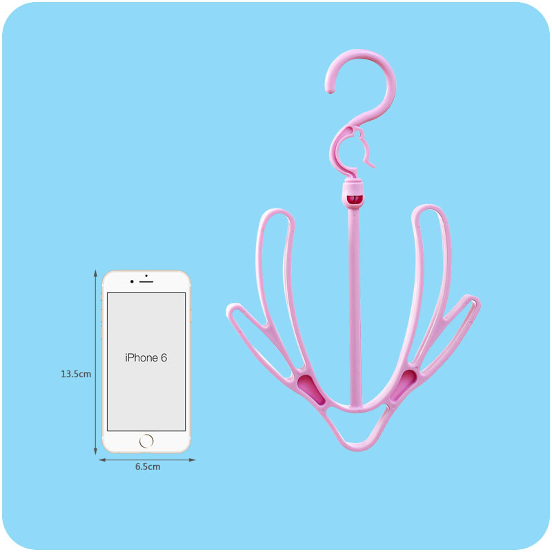 Creative outdoor shoes hook B807 home storage shoe rack balcony multifunctional double hook drying rack wholesale