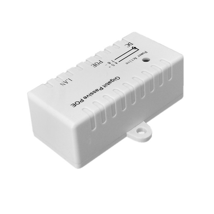 Gigabit single port passive POE power supply module one-wire through POE power supply box POE separator DC12-52v