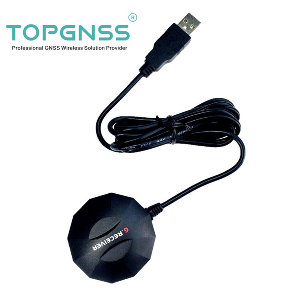 GNSS100B waterproof USBGPS receiver module network optimization water conservancy measurement high-speed rail test NMEA0183