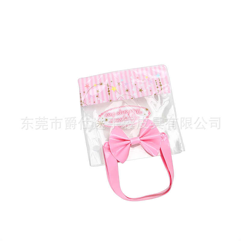 Fashionable Transparent PVC Handbag Mobile Phone Change Storage PU Storage Bag Waterproof Portable PVC Mobile Phone Bag